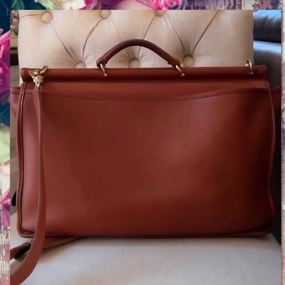 VINTAGE COACH BEEKMAN BRIEFCASE LAPTOP BAG PIRTFOLIO BAG 5266 - Picture 4 of 17